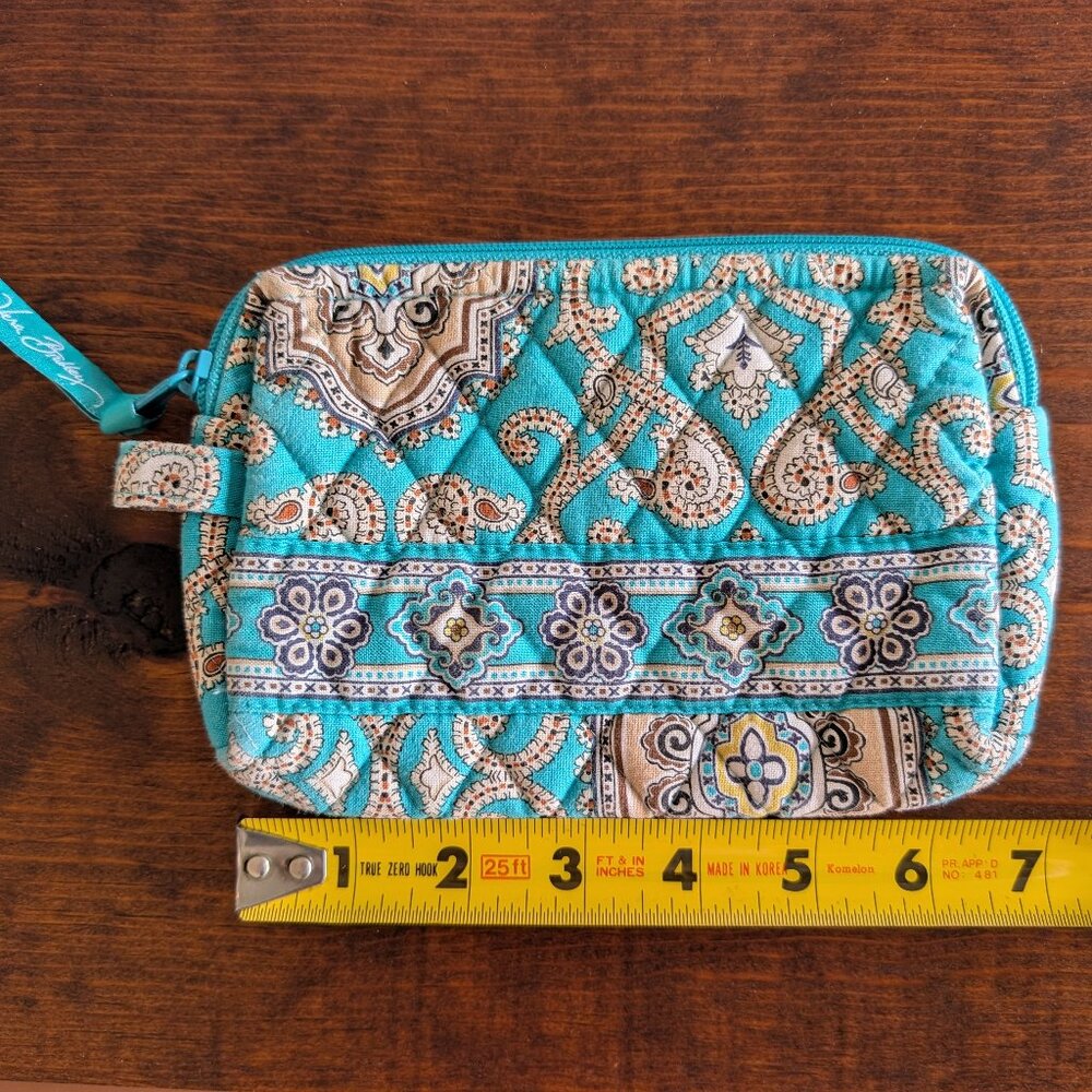 VERA BRADLEY Totally Turq 2010 - Cosmetic Pouch, Small